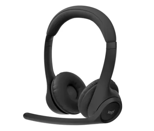 Logitech Zone 300 Wireless Headset for Business, Driver size: 30 mm, Dual beamforming mics with noise-canceling algorithms, Frequency Response: 100-7KHz, Bluetooth 5.3, Wireless range: Up to 30 m (open field line of sight), USB-C charging cable: 1 m, Lithium ion built-in battery, MIDNIGHT BLACK