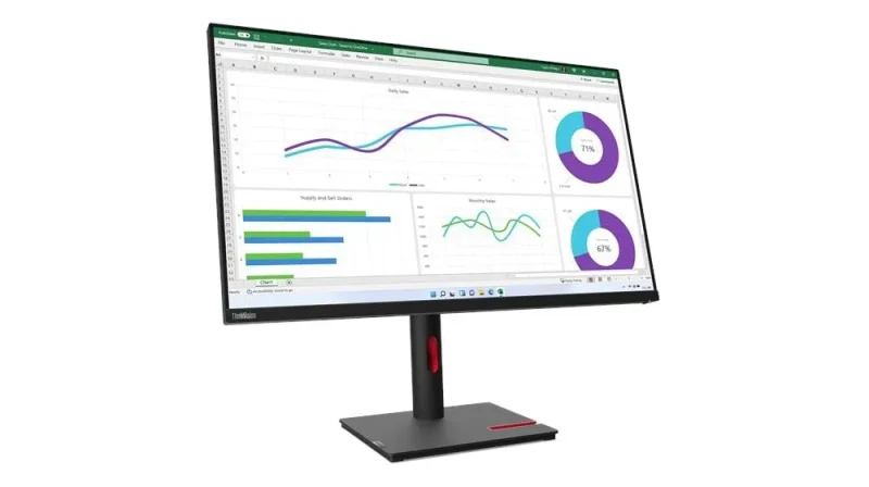 31.5” Monitor Lenovo ThinkVision T32h-30 / QHD/ 5ms 2