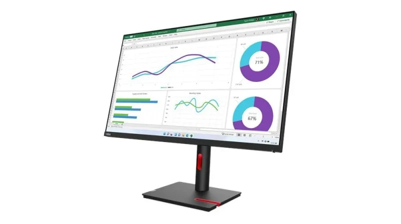 31.5” Monitor Lenovo ThinkVision T32h-30 / QHD/ 5ms 3
