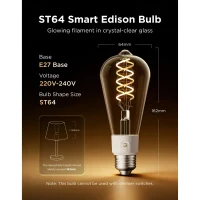 Bec inteligent Edison GOVEE ST64  (2Packs)  E27 2