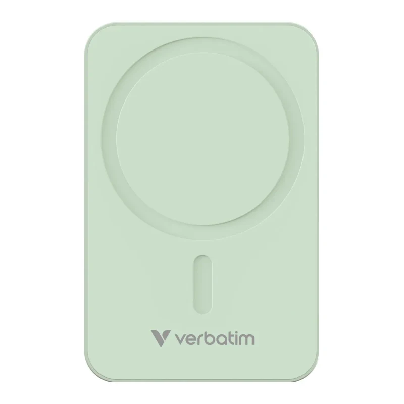 Power Bank Magnetic Wireless Verbatim Charge'n'Go Essentials / 20000 mAh / Green 2