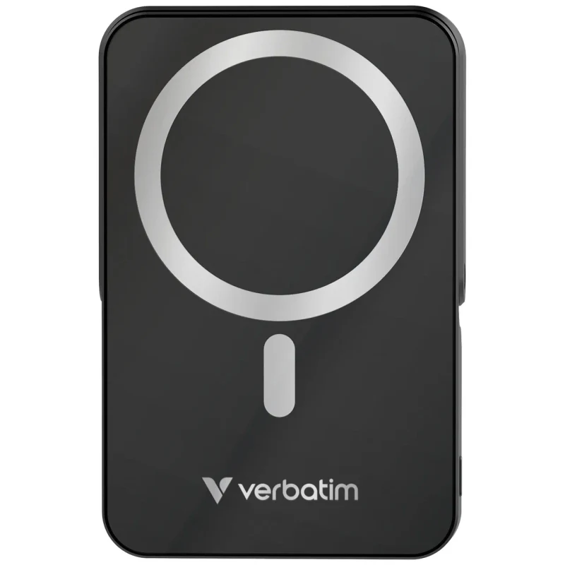 Power Bank Magnetic Wireless cu suport Verbatim Charge'n'Go / 10000 mAh / Black 2