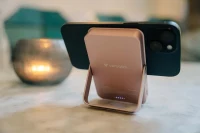 Power Bank Magnetic Wireless cu suport Charge'n'Go / 10000 mAh / Pink 4