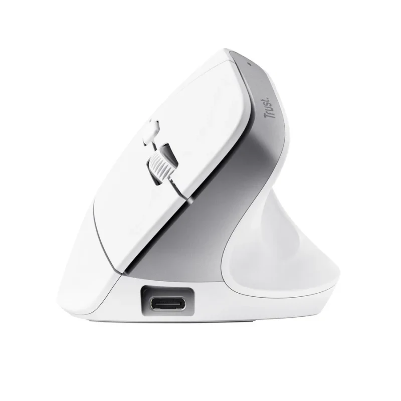 Mouse ergonomic wireless Trust Bayo+ / 2.4GHz/ Bluetooth/ White 2