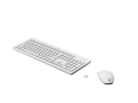 Tastatura si Mouse Wireless HP 230, White 2