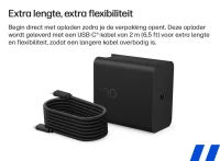 Incarcator HP USB-C 100W GaN Travel-Ready 4