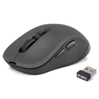 SVEN RX-560SW Wireless, Optical Mouse, 2.4GHz, Nano Receiver, 800/1200/1600dpi, 5+1(scroll wheel) Silent buttons, Switching DPI modes, Rubber scroll wheel, Gray 2