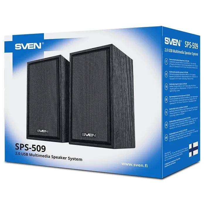 Boxe 2.0 SVEN SPS-509 / 6W RMS / USB power / Black 5