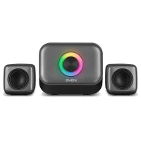 SVEN MS-G32 Black,  2.1, 13W (5W + 2x4W) RMS, USB Type-C, RGB, Bluetooth 2