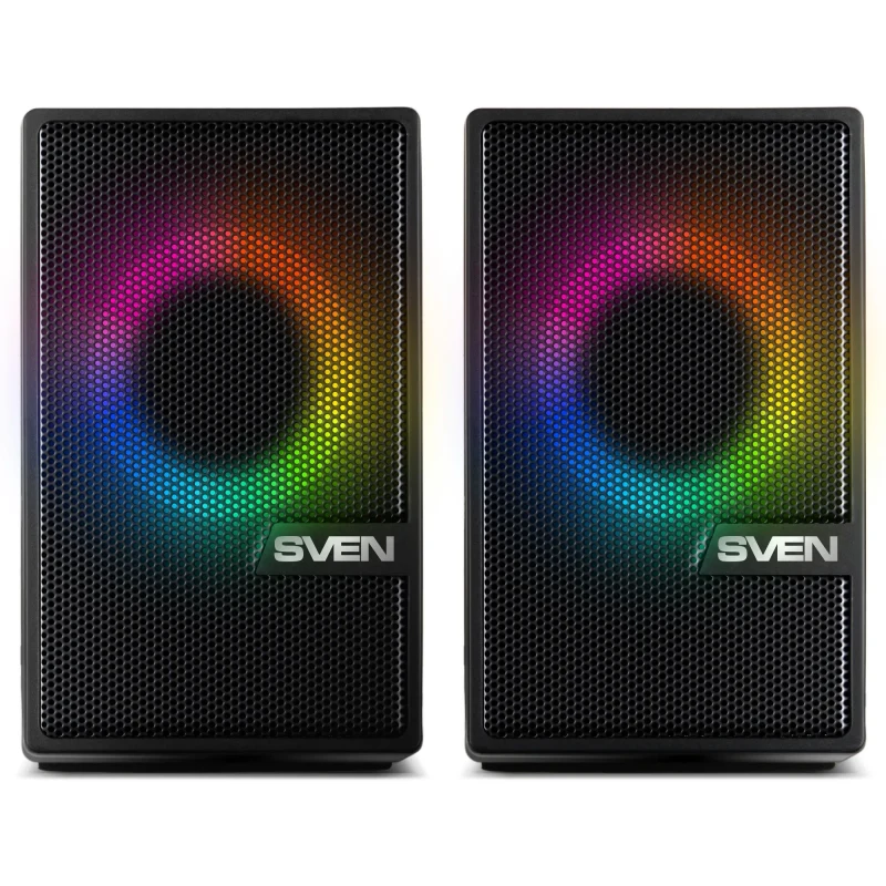 Boxe 2.0 SVEN G342 / 8W RMS, Bluetooth / Black 2