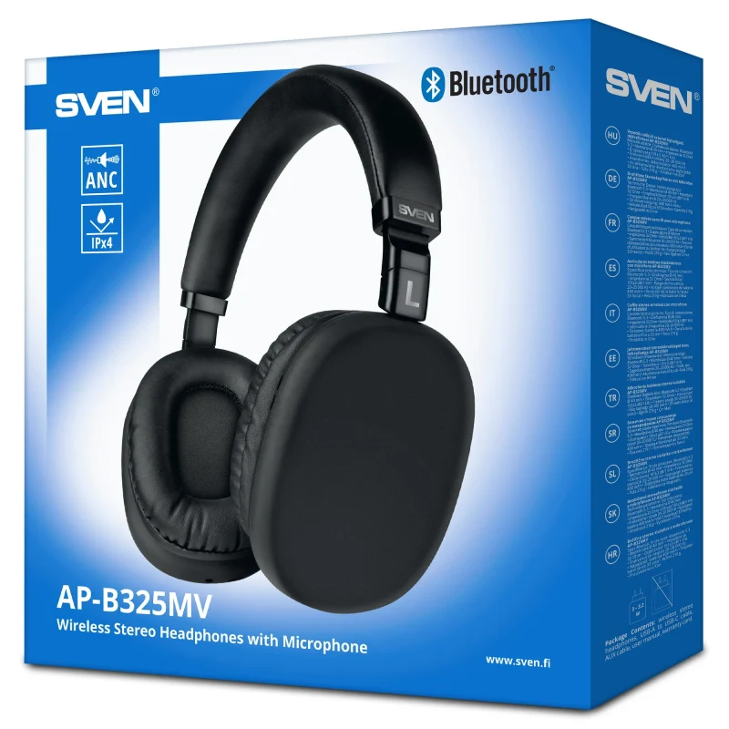Casti Bluetooth SVEN AP-B325MV, Black 5