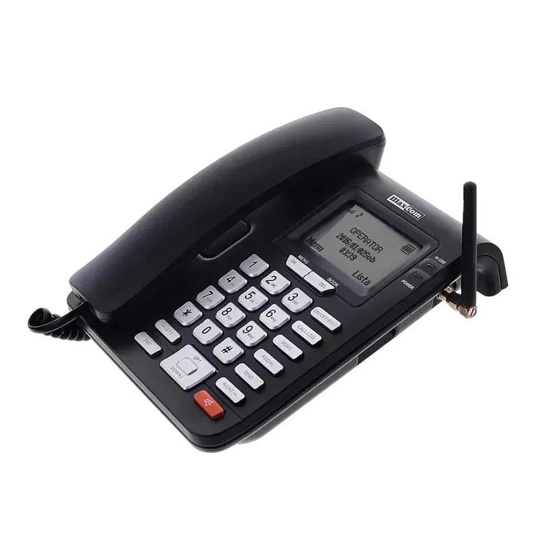 MAXCOM TELEFON FIX MM28DHS+GSM Black 3