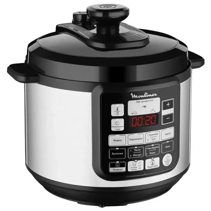 Multicooker Moulinex CE620D34, Black/ Stainless Steel 4