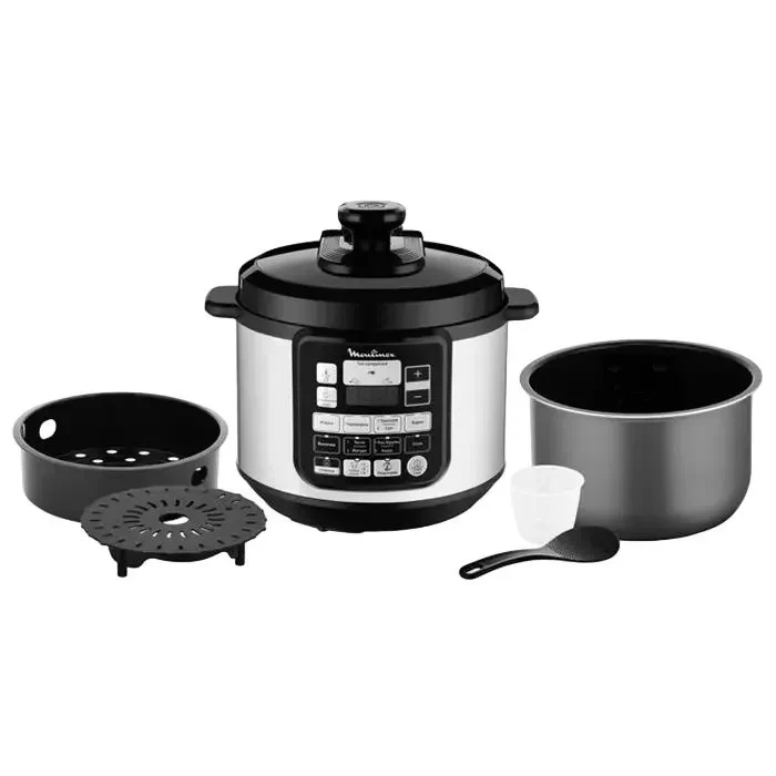 Multicooker Moulinex CE620D34, Black/ Stainless Steel 2