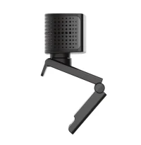 Trust Teza 4K Ultra HD Webcam, Advanced 4K Ultra HD webcam with a 74° field of view, 30 fps, two stereo integrated microphones, Automatic white balance, Auto focus, Privacy mode, Mounting type: clip, tripod, 2m 4