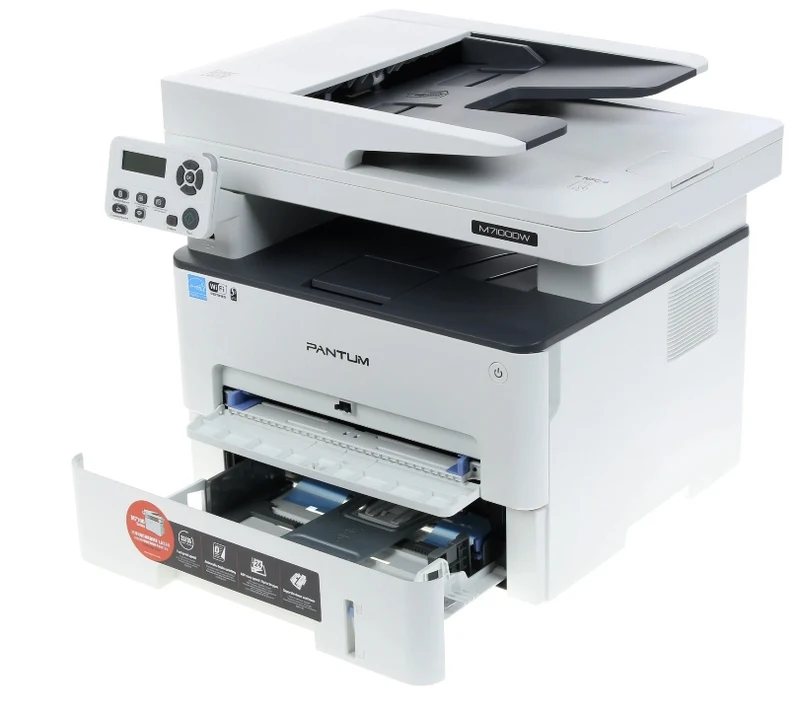 M7100dw MFP 3-in-1 PANTUM, 33ppm A4 with ADF, duplex, network and Wi-Fi 6