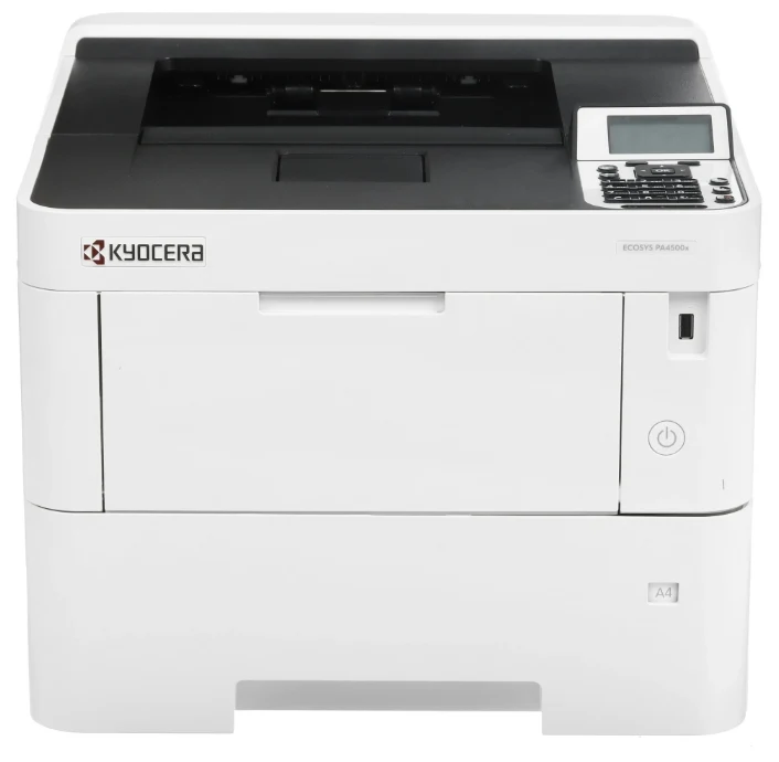 Ecosys PA4500x, A4 B/W Printer, 45pm, 1200x1200 dpi, 5-line LCD, with starter toner 2