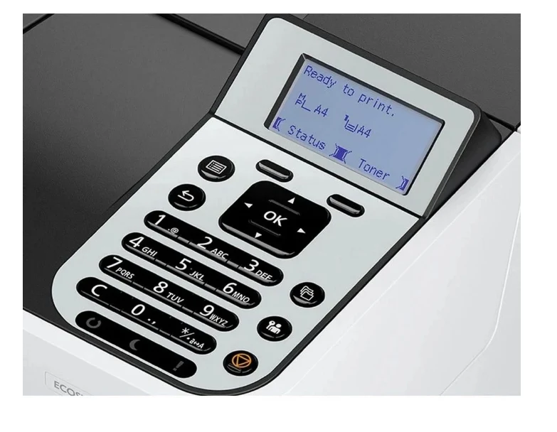 Ecosys PA5000x, A4 B/W Printer, 50pm, 1200x1200 dpi, 5-line LCD, with starter toner 3