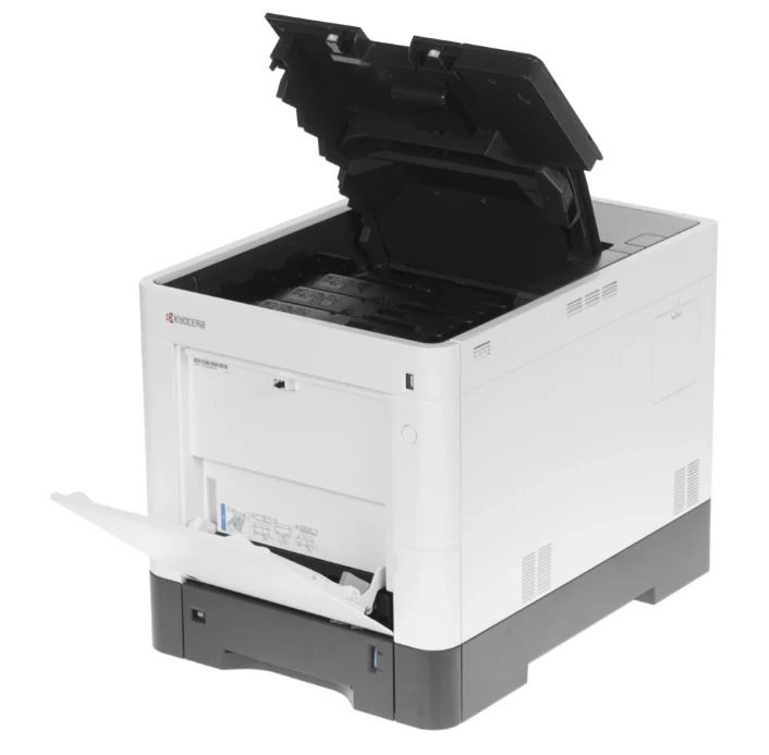 Ecosys P6230cdn, Colour, Duplex, A4, 30/30pm, 600 dpi multibit, 2-line LCD, with starter toners, USB 2.0, Gigabit LAN 4