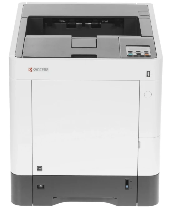 Ecosys P6230cdn, Colour, Duplex, A4, 30/30pm, 600 dpi multibit, 2-line LCD, with starter toners, USB 2.0, Gigabit LAN 2