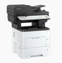 Ecosys MA6000ifx, A4 B/W MFP, 60ppm, 4in1, HyPass, 1200x1200 dpi, 7" Touch Panel, 100-sheet Dual scan DP std, with starter toner.