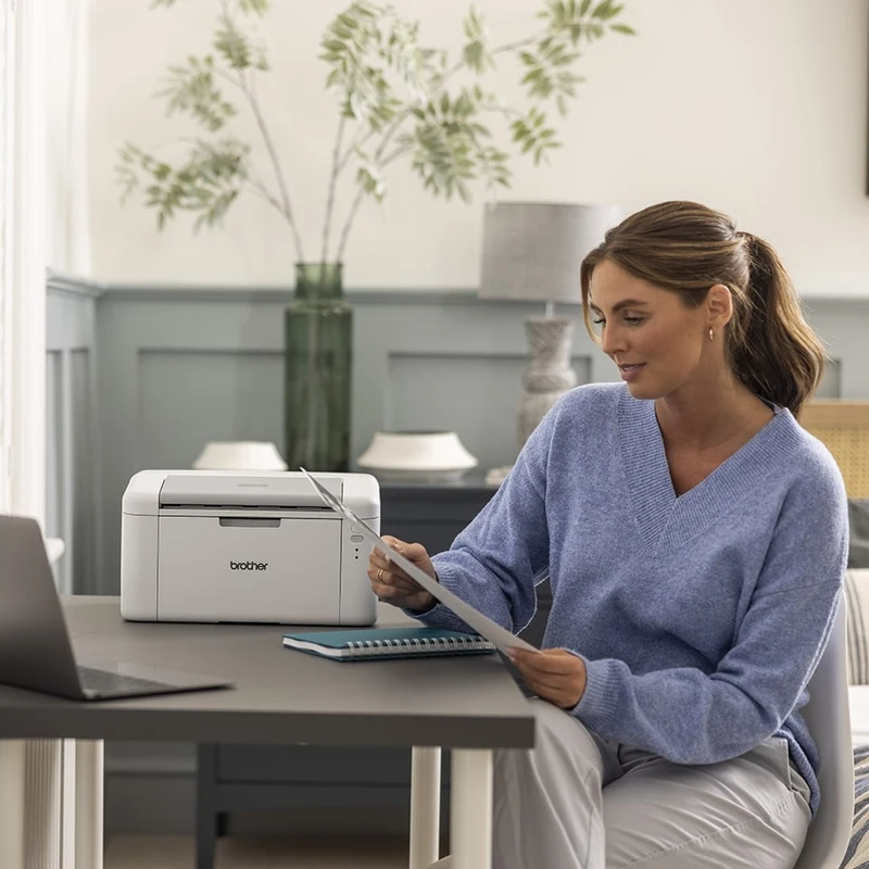 Printer Brother HL-L1230W, A4, 20 ppm, Wi-Fi, USB 2.0, Toner starter 1500 pag, Cartridge TN119 [1.500 pag], Drum DR119 [10.000 pag] 3