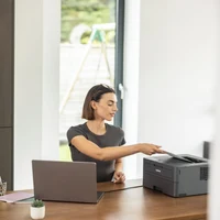 Printer Brother HL-L2402D, A4, 30 ppm, Duplex, USB 2.0, Toner starter 700 pag, Cartridge TN-2590 [1.200 pag], TN-2590XL [3.000 pag], Drum DR-2590 [15.000 pag] 3