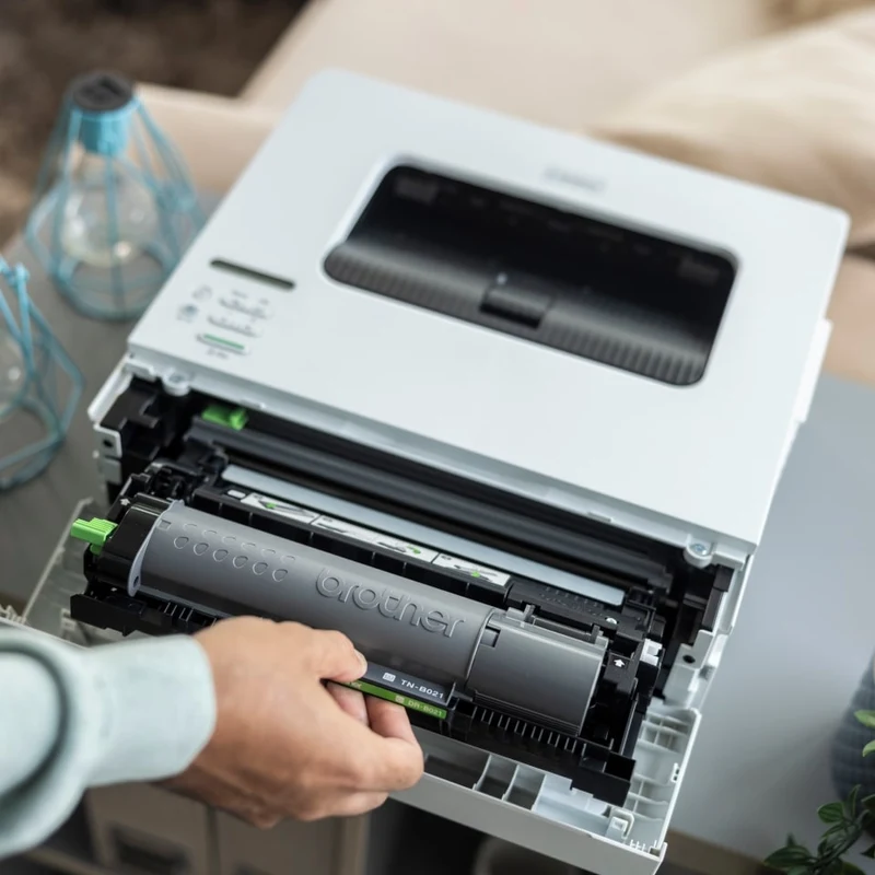 Printer Brother HL-B2180DW, A4, 34 ppm, Duplex, Wi-Fi, Ethernet 10/100, USB 2.0, Toner starter 2000 pag, Cartridge TN-B023 [2.000 pag], Drum DR-B023 [12.000 pag] 4