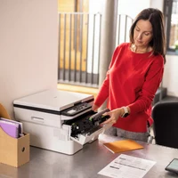 MFP Brother DCP-B7600D, A4, 34 ppm, Duplex, USB 2.0, Starter toner 2000 pag, Cartridge TN-B023 [2.000 pag], Drum DR-B023 [12.000 pag] 4