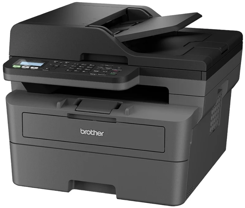 MFP Brother MFC-L2802DN, A4, 32 ppm, Duplex, ADF, Fax, Ethernet 10/100, USB 2.0, Starter toner 700 pag, Cartridge TN-2590 [1.200 pag], TN-2590XL [3.000 pag], Drum DR-2590 [15.000 pag] 3