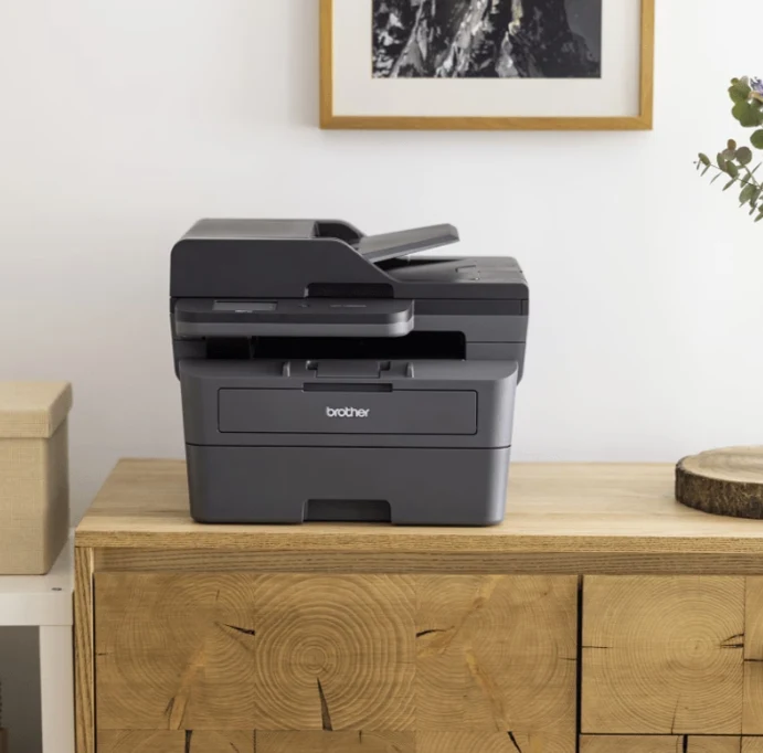 MFP Brother MFC-L2862DW, A4, 34 ppm, Duplex, ADF, Fax, Wi-Fi, Ethernet 10/100, USB 2.0, Starter toner 1200 pag, Cartridge TN-2590 [1.200 pag], TN-2590XL [3.000 pag], Drum DR-2590 [15.000 pag] 4