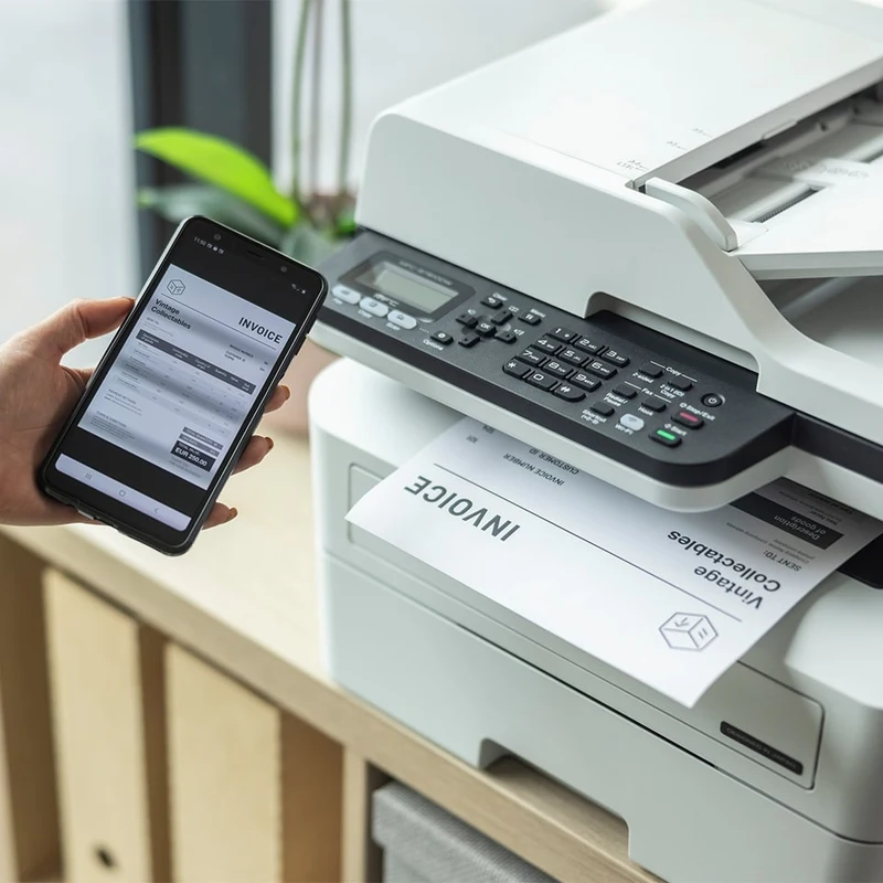 MFP Brother MFC-B7800DN, A4, 34 ppm, Duplex, ADF, Fax, Ethernet 10/100, USB 2.0, Starter toner 2000 pag, Cartridge TN-B023 [2.000 pag], Drum DR-B023 [12.000 pag] 4
