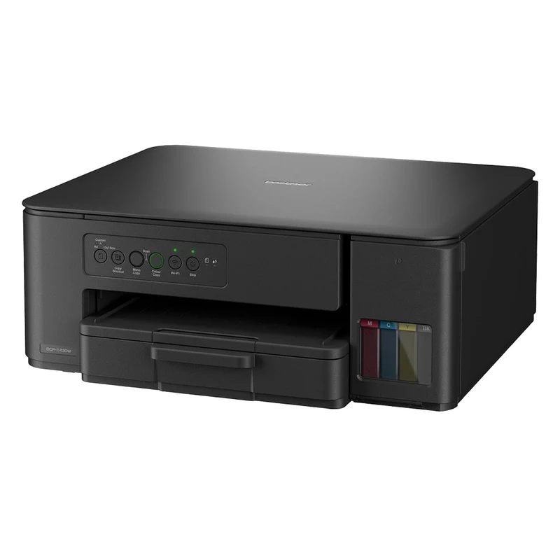 MFP Brother DCP-T430W Ink Tank, A4, 16/9 ipm, Wi-Fi, USB 2.0, Ink starter 7500/5000 pag. Ink Tank: BTD100BK/C/M/Y 2