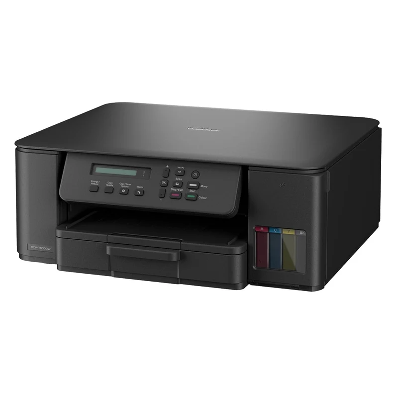 MFP Brother DCP-T530DW Ink Tank, A4, 16/9 ipm, Duplex, Wi-Fi, USB 2.0, Ink starter 15000/5000 pag. Ink Tank: BTD100BK/C/M/Y 2